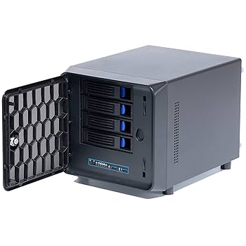 Amazon.co.jp: KCMconmey 4 + 1ベイ DIY NAS ケース、MB ITX